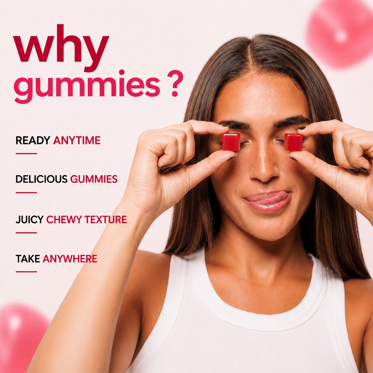 Noura Labs Clear Protein Gummies – Strawberry Watermelon